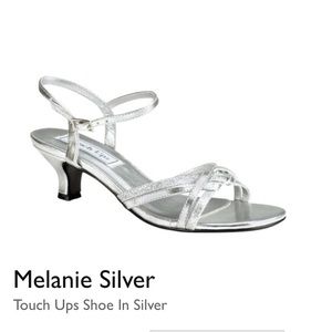 Touch Ups by Benjamin Walk | Melanie silver heels